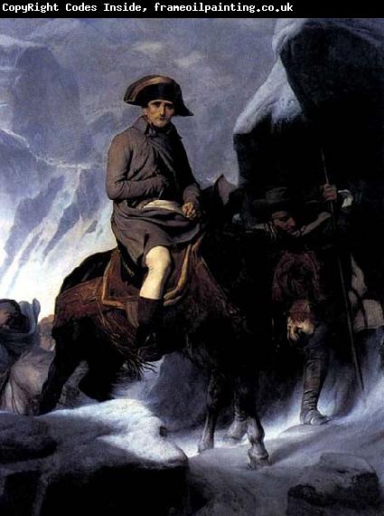 Paul Delaroche Bonaparte Crossing the Alps